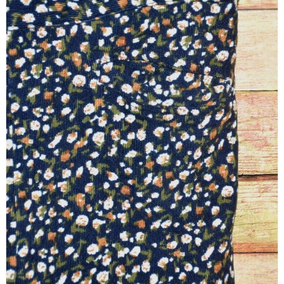 Saint Geraldine Ditsy Micro Floral Cord Overall Size M Black Jumpsuit Boho Retro - Picture 4 of 12